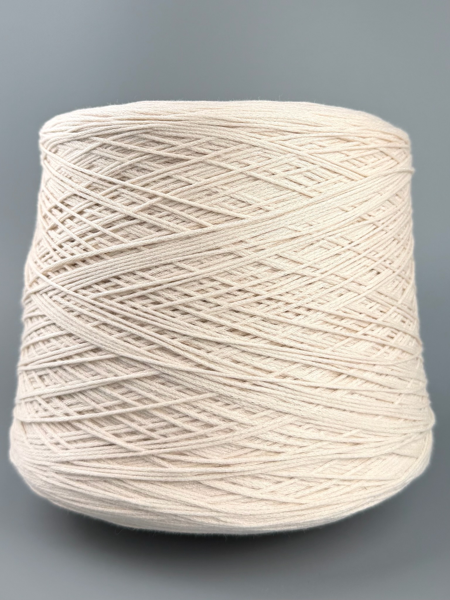 Biagioli Modesto Art. Gabbie 420m/100g – Bambus Maulbeerseide Garn col. Helles Elfenbein foto 2